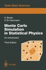 Cover: Monte Carlo Simulation in Statistical Physics - Springer