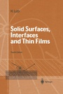 Cover: Solid Surfaces, Interfaces and Thin Films - Springer