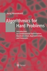 Enlarge image Cover: Algorithmics for Hard Problems - Springer
