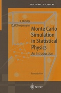 Cover: Monte Carlo Simulation in Statistical Physics - Springer
