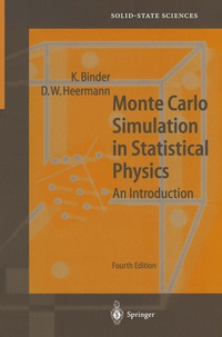 Enlarge image Cover: Monte Carlo Simulation in Statistical Physics - Springer