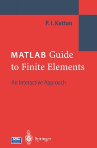 Enlarge image Cover: MATLAB Guide to Finite Elements - Springer