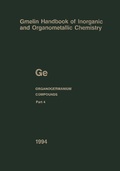 Cover: Ge Organogermanium Compounds - Springer