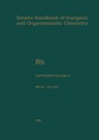 Cover: Rh Rhodium - Springer