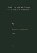 Cover: Cu Organocopper Compounds - Springer
