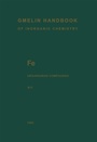 Cover: Fe Organoiron Compounds - Springer