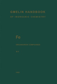 Enlarge image Cover: Fe Organoiron Compounds - Springer