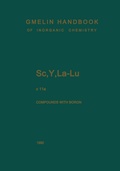 Cover: Sc, Y, La-Lu. Rare Earth Elements - Springer