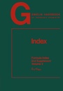 Cover: Index Formula Index - Springer