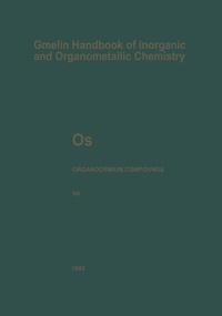 Enlarge image Cover: Os Organoosmium Compounds - Springer