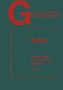 Cover: Index Formula Index - Springer
