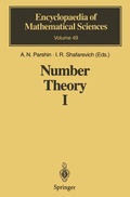 Cover: Number Theory I - Springer