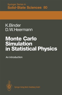 Enlarge image Cover: Monte Carlo Simulation in Statistical Physics - Springer