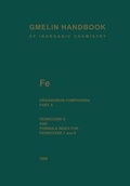 Cover: Fe Organoiron Compounds - Springer