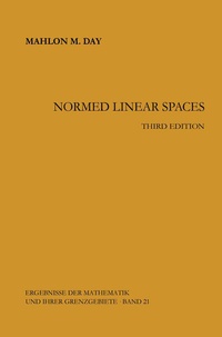 Abbildung von: Normed Linear Spaces - Springer