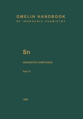 Cover: Sn Organotin Compounds - Springer
