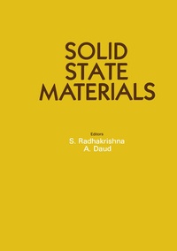 Enlarge image Cover: Solid State Materials - Springer