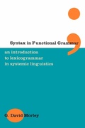 Cover: Syntax in Functional Grammar - Continuum International Publishing Group Ltd.