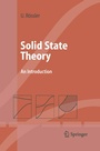Cover: Solid State Theory - Springer