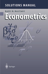 Enlarge image Cover: Solutions Manual for Econometrics - Springer