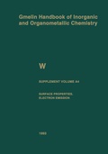 Cover: W Tungsten - Springer
