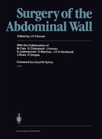 Enlarge image Cover: Surgery of the Abdominal Wall - Springer