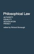 Cover: Philosophical Law - Praeger Publishers Inc