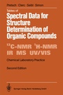 Cover: Tables of Spectral Data for Structure Determination of Organic Compounds - Springer