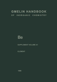 Enlarge image Cover: Be Beryllium - Springer