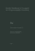 Cover: Be Beryllium - Springer