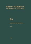 Cover: Cu Organocopper Compounds - Springer