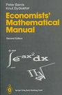 Cover: Economists' Mathematical Manual - Springer