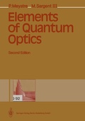 Cover: Elements of Quantum Optics - Springer