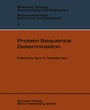 Cover: Protein Sequence Determination - Springer
