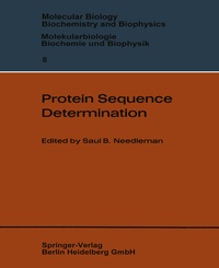 Enlarge image Cover: Protein Sequence Determination - Springer