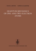 Cover: Quantum Mechanics of One- and Two-Electron Atoms - Springer