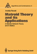 Bild: Matroid Theory and its Applications in Electric Network Theory and in Statics - Springer