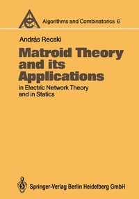 Abbildung von: Matroid Theory and its Applications in Electric Network Theory and in Statics - Springer