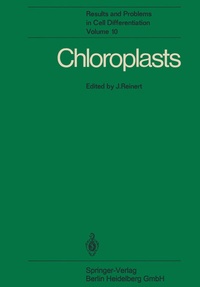 Enlarge image Cover: Chloroplasts - Springer