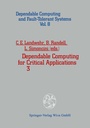 Cover: Dependable Computing for Critical Applications 3 - Springer