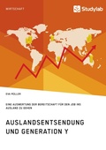 Cover: Auslandsentsendung und Generation Y - GRIN Verlag