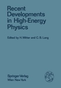 Cover: Recent Developments in High-Energy Physics - Springer