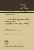 Cover: Theoretical and Experimental Investigations of Hadronic Few-Body Systems - Springer