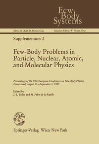 Abbildung von: Few-Body Problems in Particle, Nuclear, Atomic, and Molecular Physics - Springer