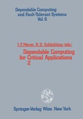 Cover: Dependable Computing for Critical Applications 2 - Springer