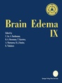 Cover: Brain Edema IX - Springer