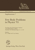 Cover: Few-Body Problems in Physics '93 - Springer