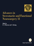 Cover: Advances in Stereotactic and Functional Neurosurgery 11 - Springer