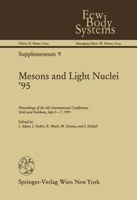Abbildung von: Mesons and Light Nuclei '95 - Springer