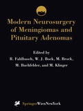 Cover: Modern Neurosurgery of Meningiomas and Pituitary Adenomas - Springer